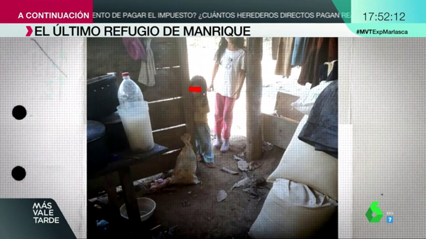 A la intemperie y llena de suciedad: as&iacute; era la choza en la que viv&iacute;a Patricia Aguilar, captada por el gur&uacute; Felix Steven Manrique