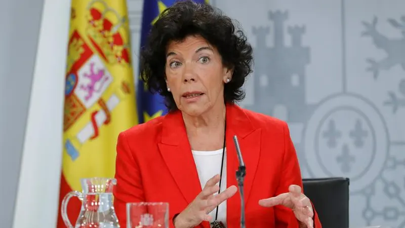 La ministra de Educación y Formación Profesional y Portavoz del Gobierno, Isabel Celaá