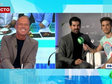 Alfonso Arús habla con Miguel Angel Muñoz Alfonso Arús habla con Miguel Angel Muñoz