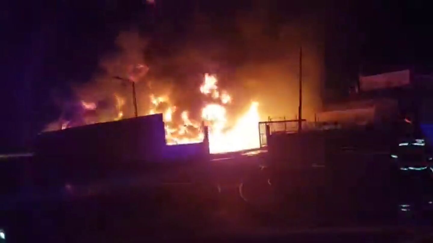 Se declara un incendio en una f&aacute;brica de Alginet, en Valencia