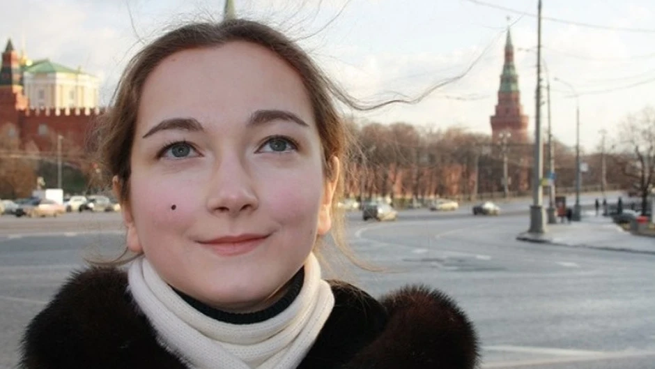 Blogger feminista Lyubov Kalugina