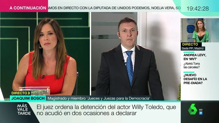 Joaquim Bosch: "El delito contra los sentimientos religiosos tendría que sacarse del Código Penal. No es propio de una Democracia constitucional"