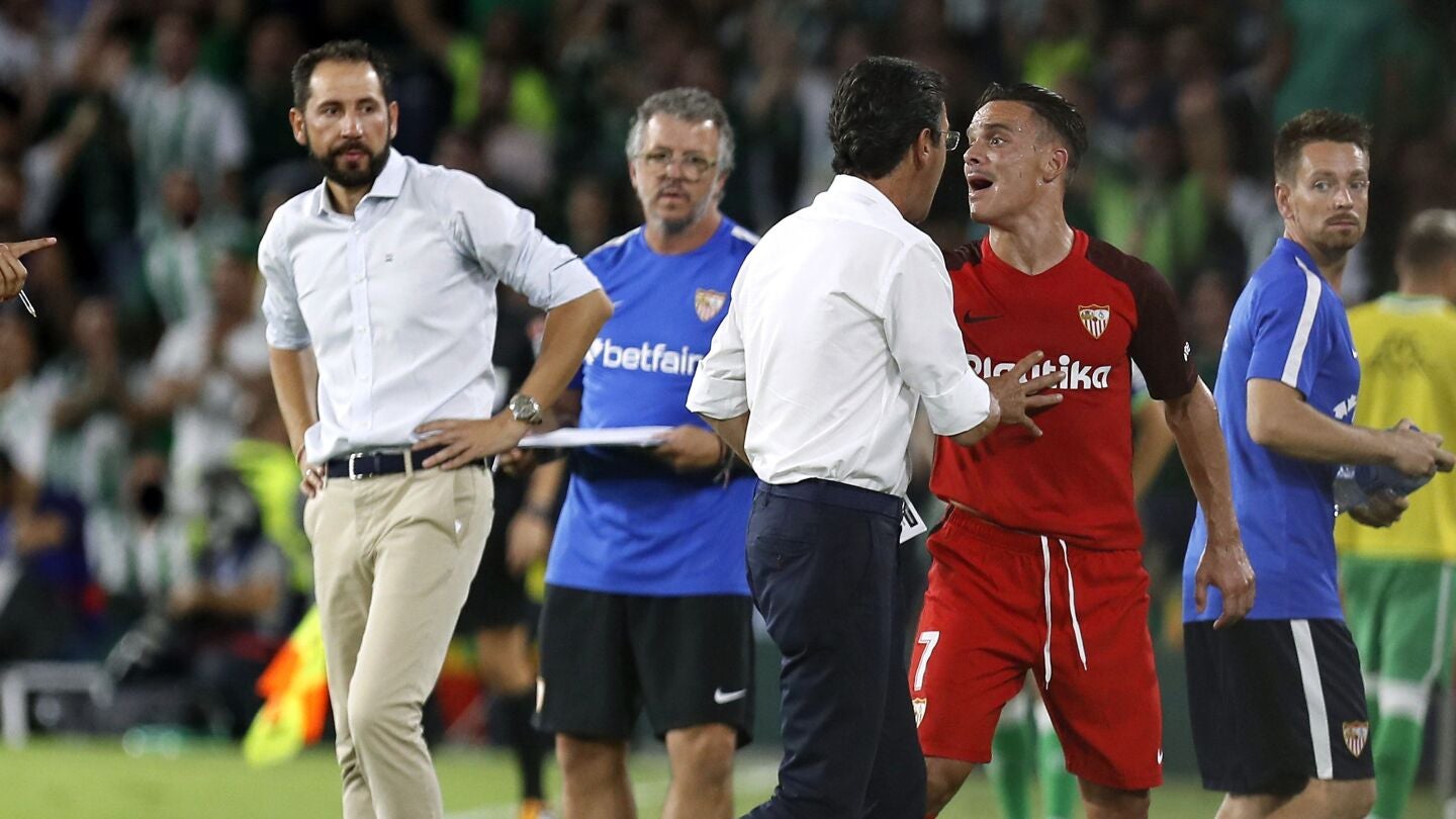 Altercado de Roque Mesa con el Sevilla