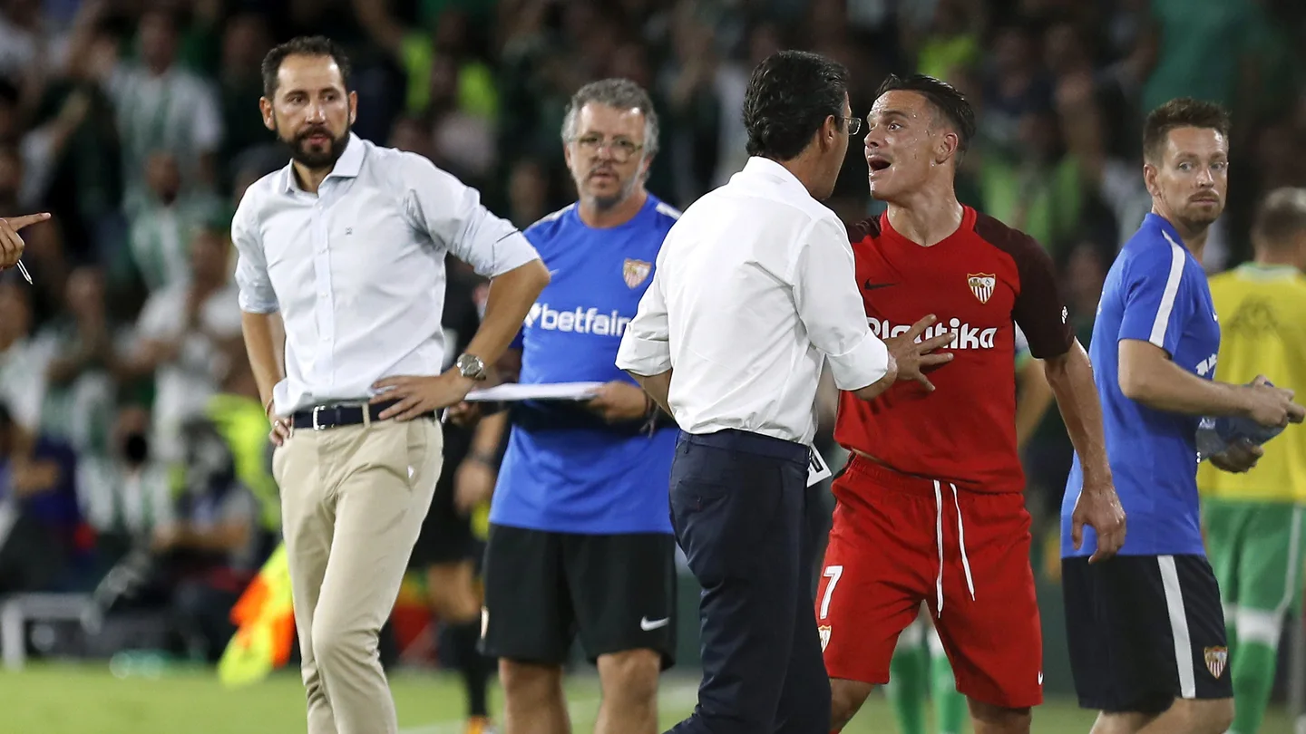 Altercado de Roque Mesa con el Sevilla Altercado de Roque Mesa con el Sevilla