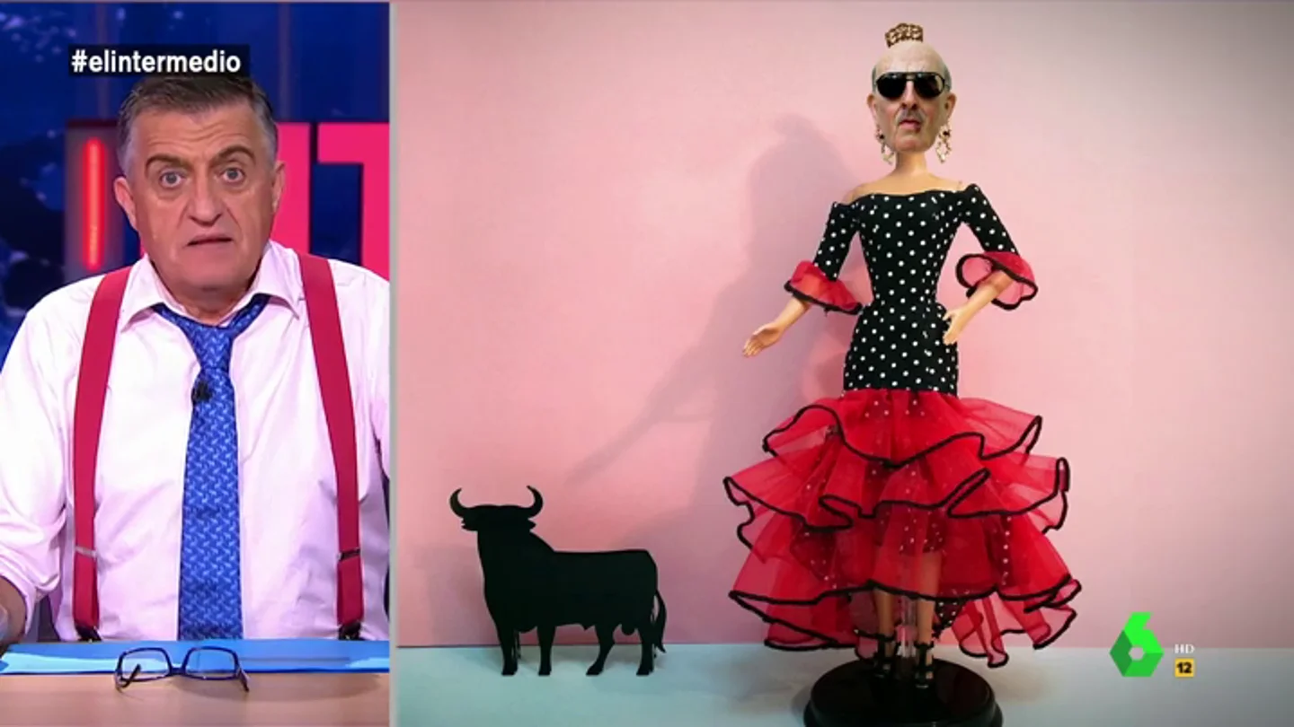 La versión flamenca de Franco que presentó Wyoming para los extranjeros: "Lo podríamos convertir en un bonito souvenir" La versión flamenca de Franco que presentó Wyoming para los extranjeros: "Lo podríamos convertir en un bonito souvenir"