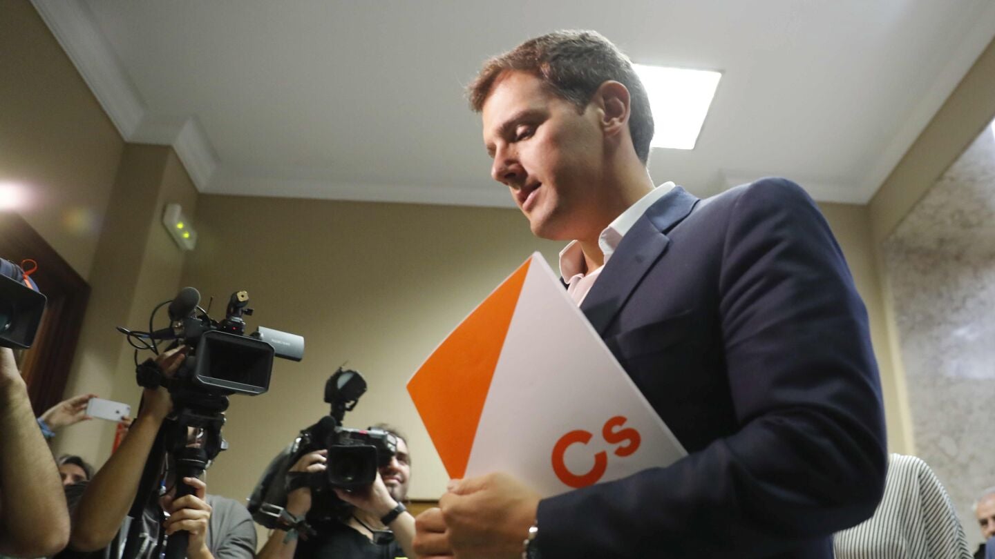  El presidente de Ciudadanos, Albert Rivera