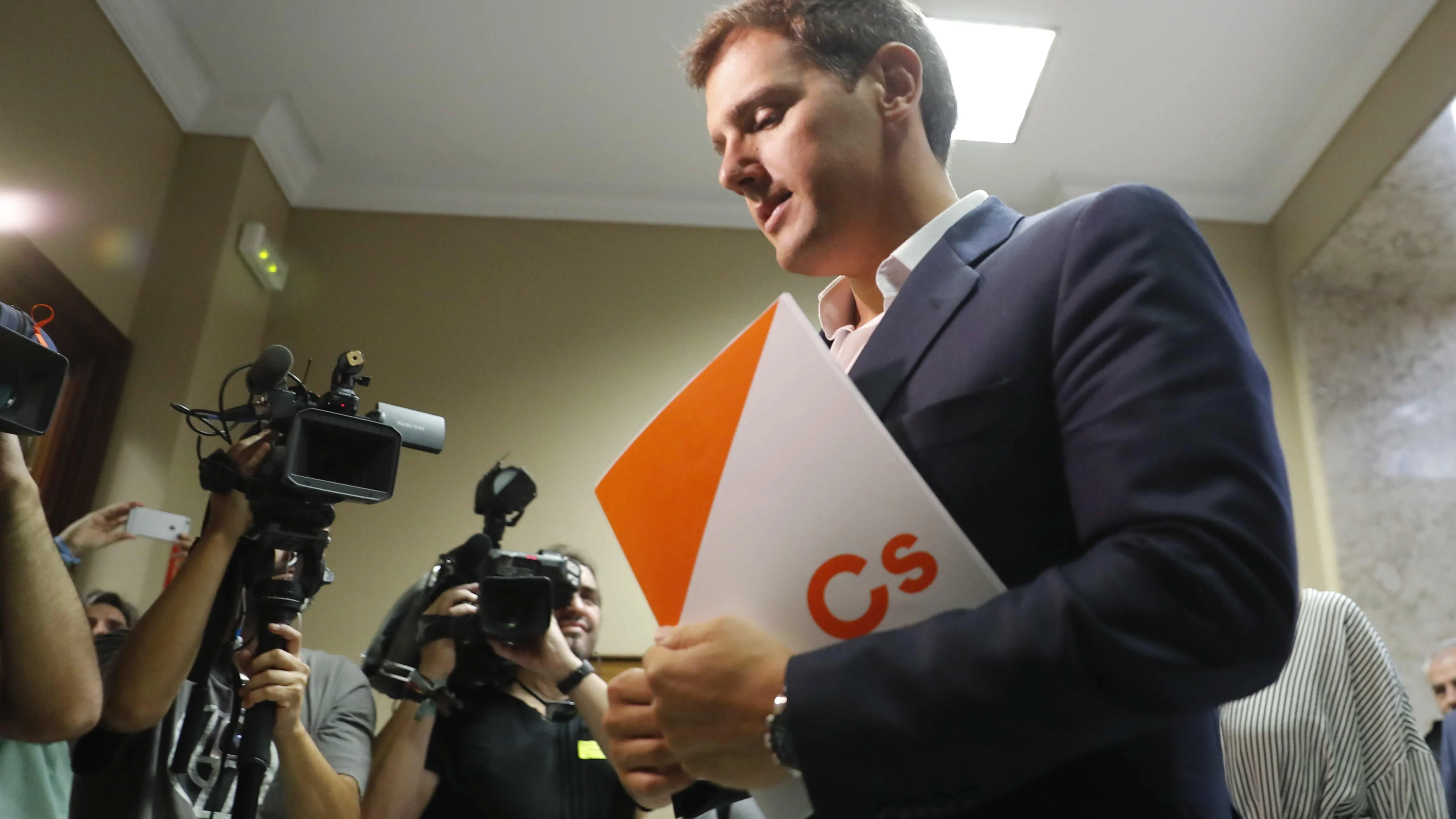  El presidente de Ciudadanos, Albert Rivera