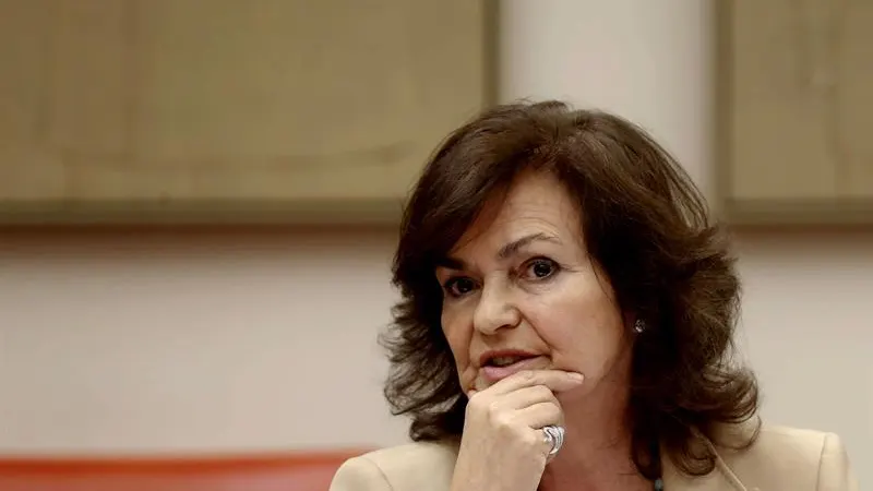 Carmen Calvo, vicepresidenta del Gobierno