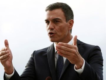 Pedro Sánchez en una rueda de prensa Pedro Sánchez en una rueda de prensa