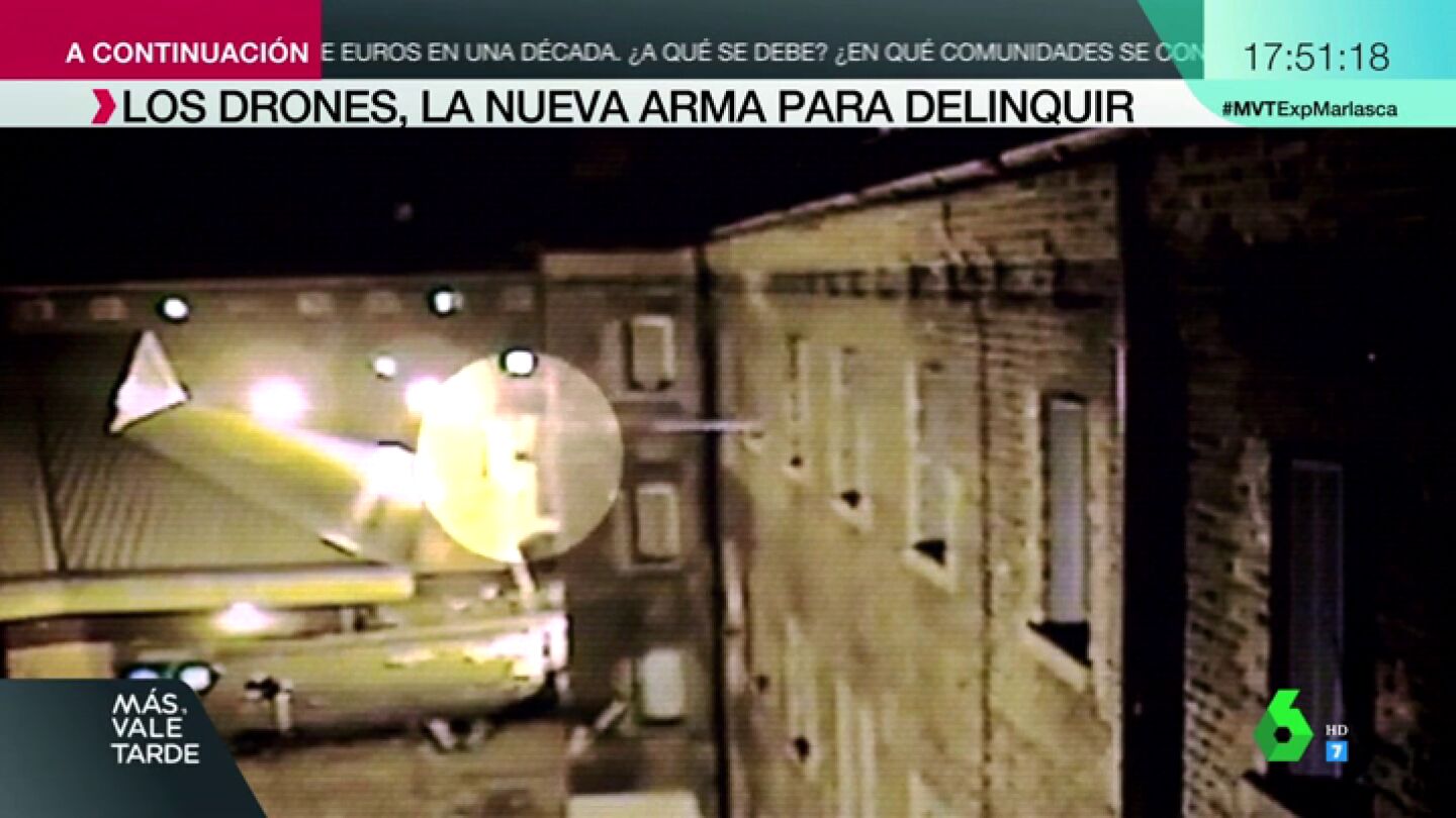 Sobrevuelan la c&aacute;rcel y lanzan paquetes de droga a los presos a trav&eacute;s de la ventana: as&iacute; act&uacute;an los drones 'malvados'