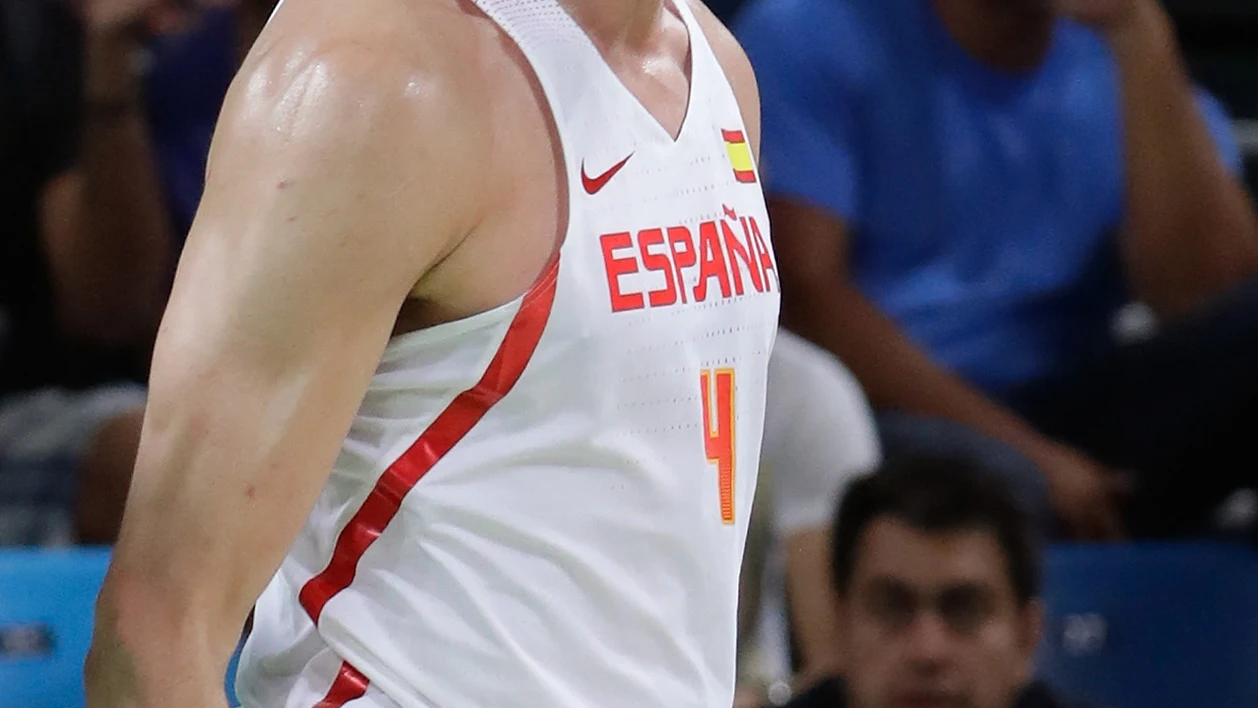 Pau Gasol con la selección española de baloncesto