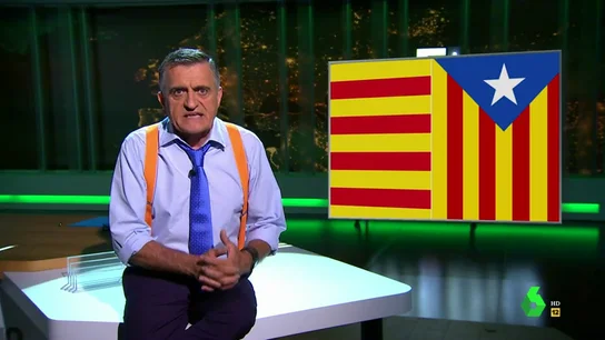 El Gran Wyoming critica la situación en Cataluña El Gran Wyoming critica la situación en Cataluña