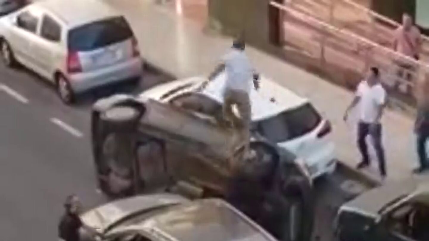 Lanzarote vive una espectacular persecuci&oacute;n policial que acab&oacute; en un 'pilla-pilla'
