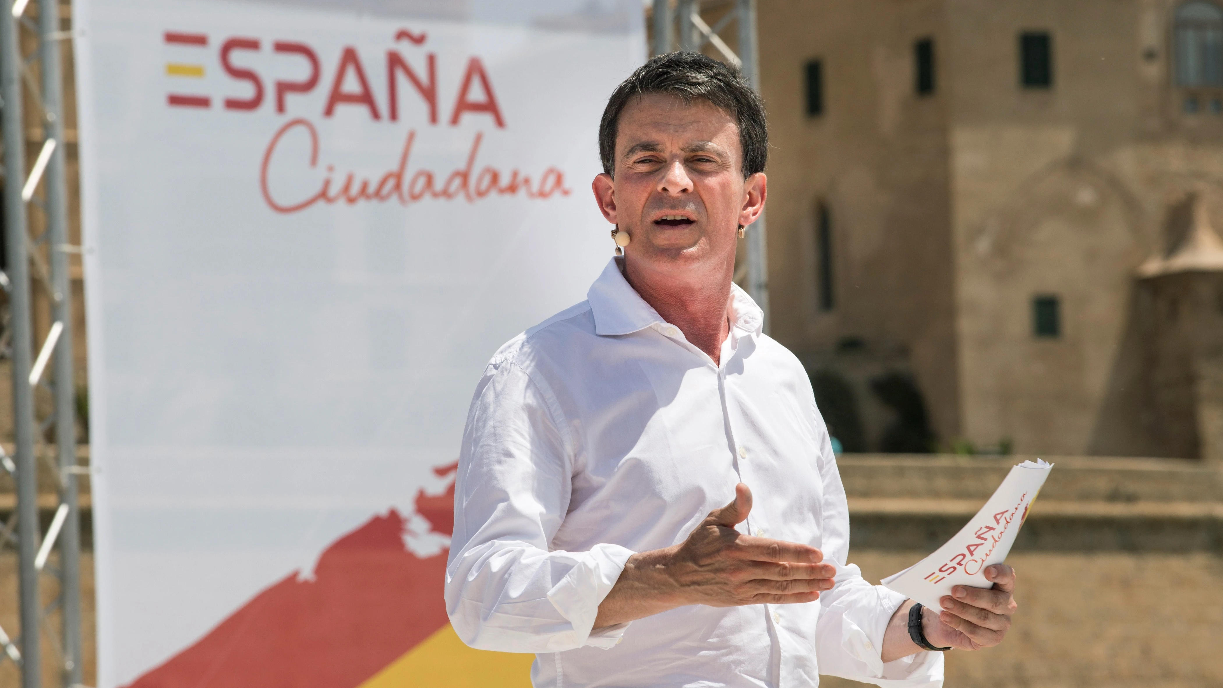 El ex primer ministro de Francia Manuel Valls