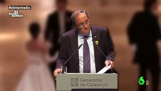 Quim Torra en un discurso Quim Torra en un discurso