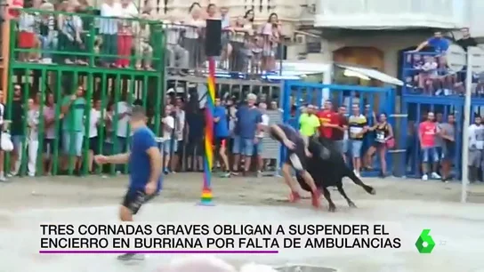 Grave cornada en Burriana Grave cornada en Burriana