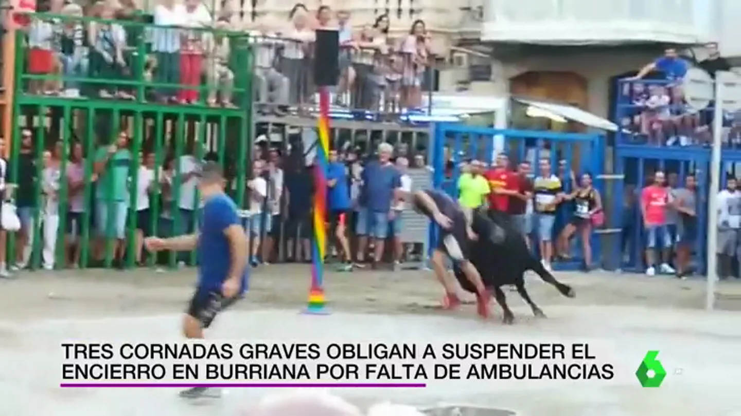 Grave cornada en Burriana Grave cornada en Burriana