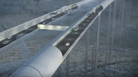 Túnel subterráneo Noruega Túnel subterráneo Noruega