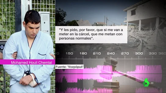 "Si me meten en la cárcel, que sea con personas normales": los audios de la confesión de la célula terrorista que atentó el 17A  "Si me meten en la cárcel, que sea con personas normales": los audios de la confesión de la célula terrorista que atentó el 17A