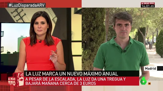 Morales de Labra explica por qué sube tanto la luz: "Nos están vendiendo 'agua' a precio de champán" Morales de Labra explica por qué sube tanto la luz: "Nos están vendiendo 'agua' a precio de champán"