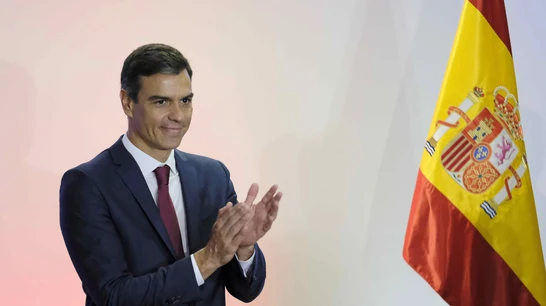 El presidente del Gobierno español, Pedro Sánchez