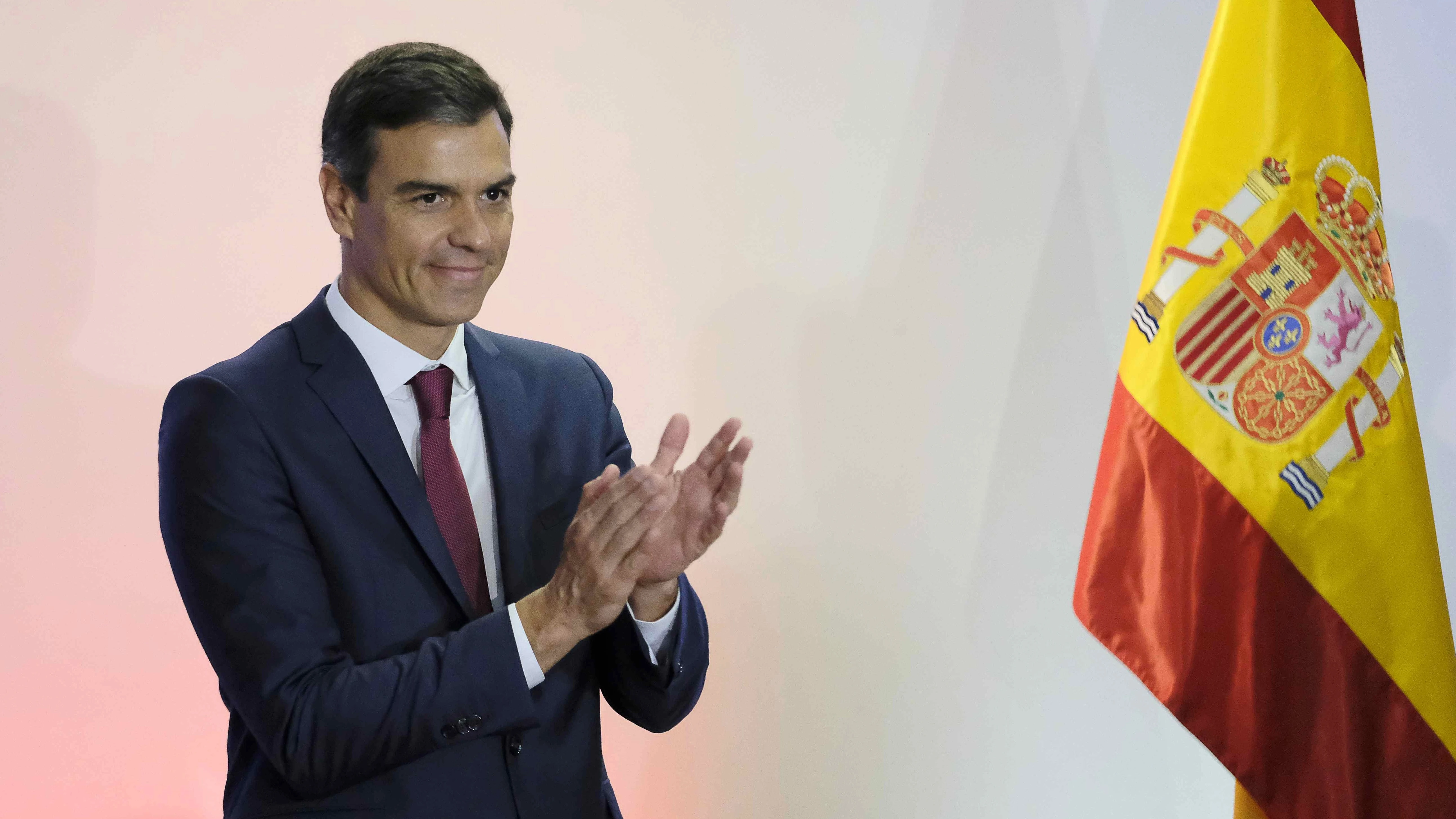 El presidente del Gobierno español, Pedro Sánchez