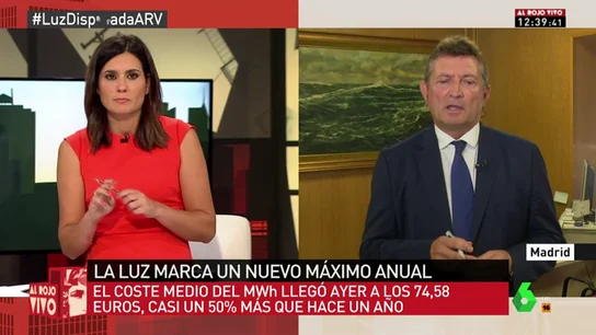 Fernando Soto: "El 98% de la energía que consumimos la producimos aquí, y las ofertas de los generadores son las que marcan el precio" Fernando Soto: "El 98% de la energía que consumimos la producimos aquí, y las ofertas de los generadores son las que marcan el precio"