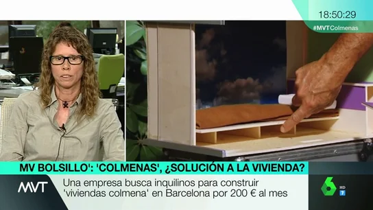Habla una de las promotoras de los 'pisos colmena': "Esto no pretende ser una vivienda. Es una solución temporal para evitar la exclusión social" Habla una de las promotoras de los 'pisos colmena': "Esto no pretende ser una vivienda. Es una solución temporal para evitar la exclusión social"