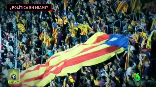 El Girona-Barcelona, criticado por ser un posible altavoz del independentismo El Girona-Barcelona, criticado por ser un posible altavoz del independentismo