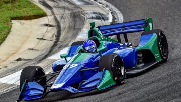 Fernando Alonso, subido en el IndyCar de Andretti Autosport