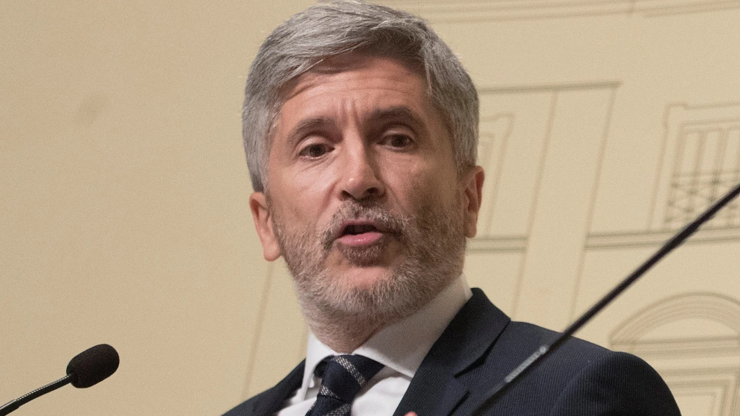El ministro del Interior, Fernando Grande-Marlaska El ministro del Interior, Fernando Grande-Marlaska