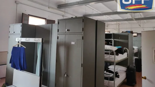 Las condiciones en las que viven los Policías enviados a Cataluña Las condiciones en las que viven los Policías enviados a Cataluña