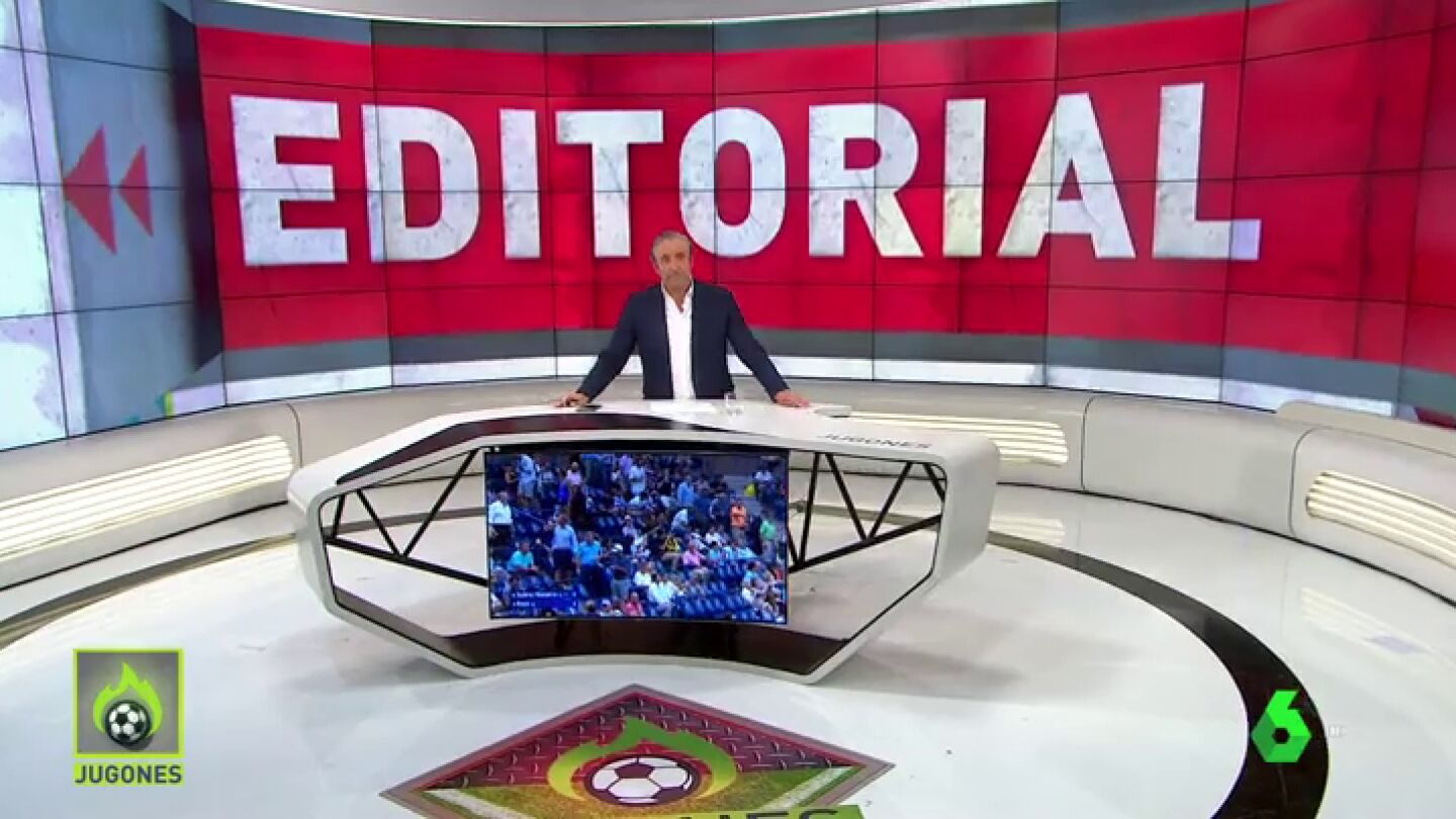 "Los tenistas tienen que decir basta. Si los aficionados quieren hacer botell&oacute;n, que lo hagan en su casa"