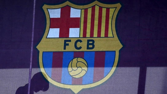 El escudo del FC Barcelona El escudo del FC Barcelona