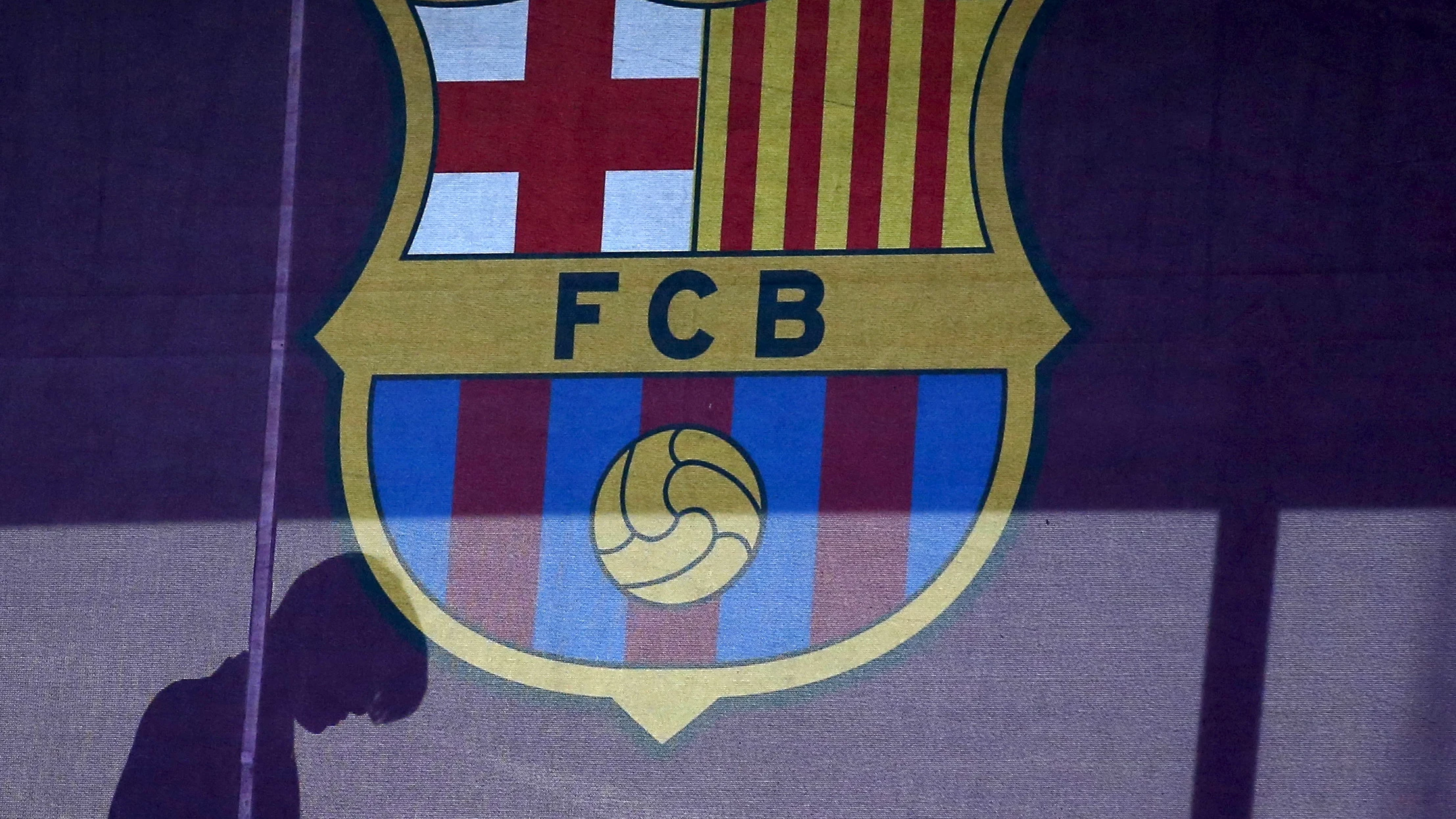 El escudo del FC Barcelona