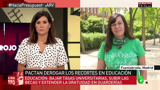 Sandra Villa: "Disminuir las horas lectivas de los profesores nos dará más calidad educativa" Sandra Villa: "Disminuir las horas lectivas de los profesores nos dará más calidad educativa"