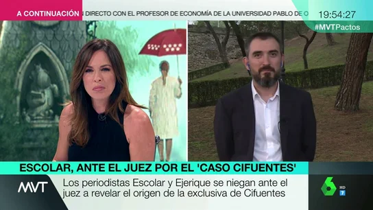 Ignacio Escolar, tras declarar ante el juez por el 'caso máster': "Ha sido terrible encontrarnos interrogados por publicar una información" Ignacio Escolar, tras declarar ante el juez por el 'caso máster': "Ha sido terrible encontrarnos interrogados por publicar una información"