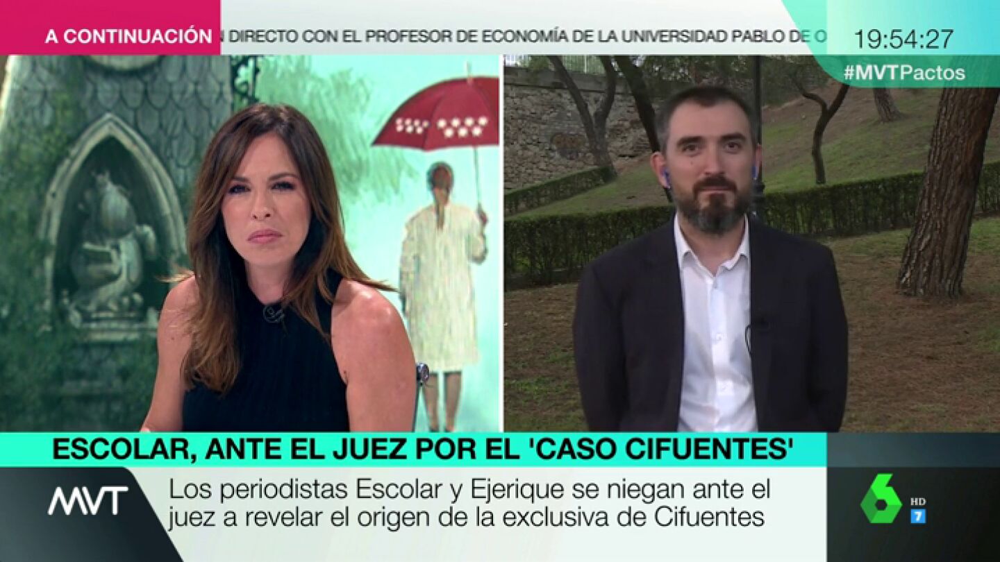 Ignacio Escolar, tras declarar ante el juez por el 'caso m&aacute;ster': "Ha sido terrible encontrarnos interrogados por publicar una informaci&oacute;n"