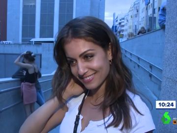 Hiba Abouk momentos antes del concierto de Maluma en Madrid Hiba Abouk momentos antes del concierto de Maluma en Madrid