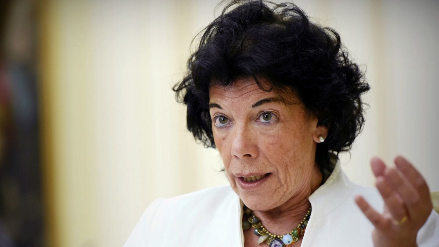La ministra de Educaci&oacute;n y Formaci&oacute;n Profesional (FP), Isabel Cela&aacute;