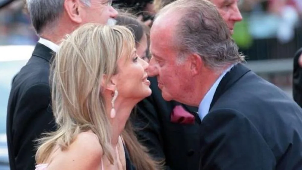 Corinna con el rey Juan Carlos I