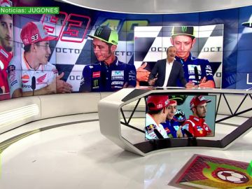 Rossi se neg&oacute; a darle la mano a Marc M&aacute;rquez