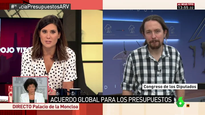 Pablo Iglesias: "Soy otra persona, como cualquiera que es padre por primera vez, pero quiero ser presidente en 2020"