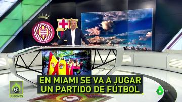 Josep Pedrerol: "En Miami sólo habrá banderas del Barça y alguna del Girona"