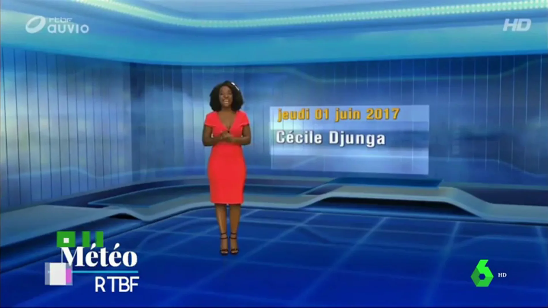 "Una mujer llamó para decirme que era demasiado negra": la presentadora del tiempo de la televisión pública belga estalla ante el racismo