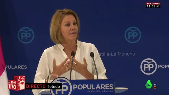 María Dolores de Cospedal deja la presidencia del PP en Castilla-La Mancha María Dolores de Cospedal deja la presidencia del PP en Castilla-La Mancha