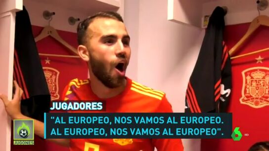 La Selecci&oacute;n Espa&ntilde;ola Sub-21 celebr&oacute; por todo lo alto la clasificaci&oacute;n para el Europeo