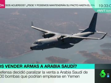 Un avión militar, drones, armas: estas son las ventas que ha hecho España a Arabia Saudí Un avión militar, drones, armas: estas son las ventas que ha hecho España a Arabia Saudí