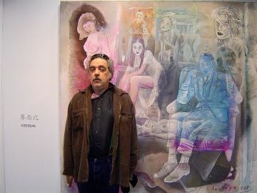 El ilustrador y pintor madrileño Carlos Sánchez Pérez, 'Ceesepe', en una imagen de 2007 El ilustrador y pintor madrileño Carlos Sánchez Pérez, 'Ceesepe', en una imagen de 2007