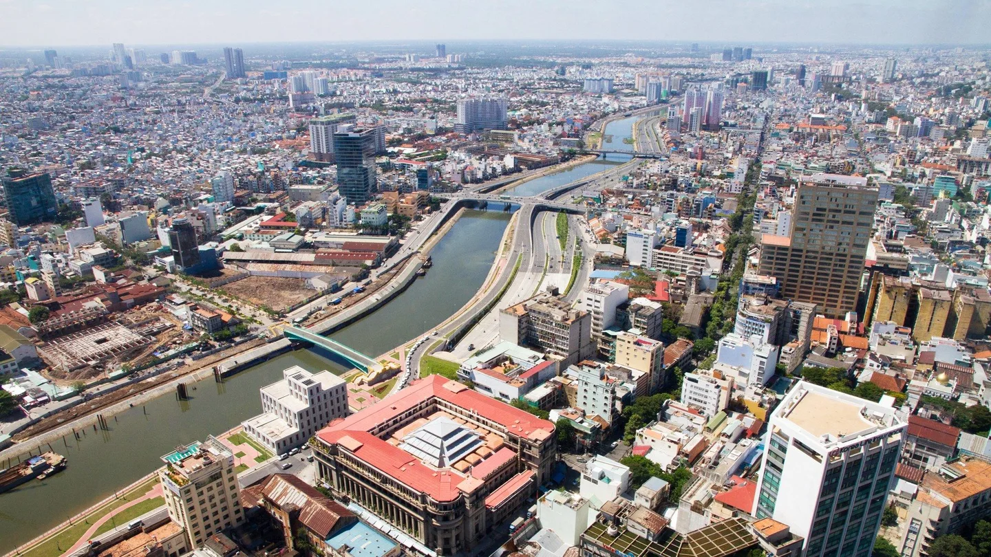 Vista panoramica de la ciudad de Ho Chi Minh Vista panoramica de la ciudad de Ho Chi Minh